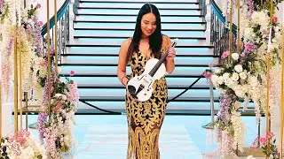 Soltane Ghalbha - beautiful wedding dance accompanied by the violinist Katie Barlas