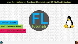 TeamSpeak 3 Server Linux (init-script + MySQL/MariaDB Database)