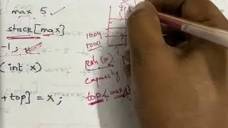C Program Implementation Stack using Arrays 