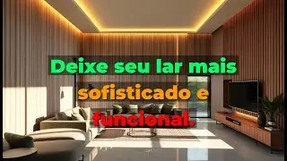 Transforme seu Espaço com Painéis Ripados! Dicas Imperdíveis! #decoração #interiores