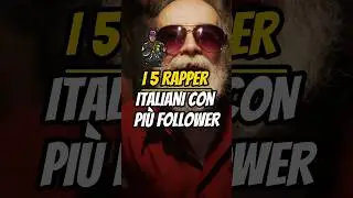 I 5 RAPPER ITALIANI CON PIÙ FOLLOWER🎵