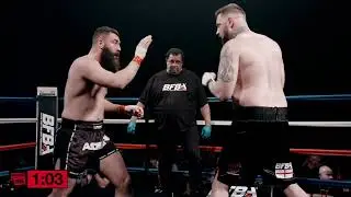 BFBA HEAVYWEIGHT BAREKNUCKLE BOUT HEYES v VAUTHIERS FEB 2022 
