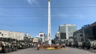 Репетиция парада к Дню Независимости