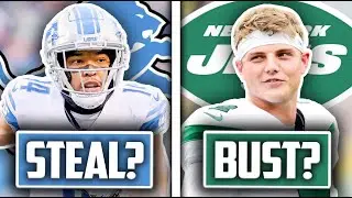 5 NFL Rookies From 2021 That Look Like MASSIVE Draft STEALS...And 5 That Look Like BUSTS