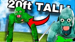 trolling people with swords in animal company😱