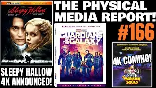 Sleepy Hallow And MONSTER Squad COMING To 4K! - The PHYSICAL Media Report EPISODE 166