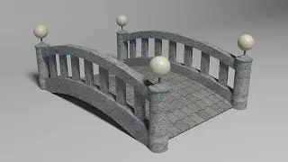How to Bridge Modeling in 3ds max Tutorial part 1
