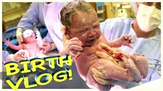 THE MIRACULOUS BIRTH OF JULIET! 👼🏻 (Birth Vlog) | Sam & Nia