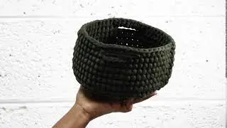 Crochet Medium Basket Kokob 4 | 4 סל סרוגה בינוני קוקוב