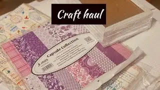 Craft haul | craft materials |