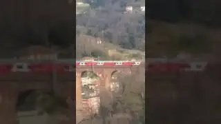 Treno Eurocity Thello 2 e402b,Pontedecimo,trains hunter,succursale Giovi,trainspotting,ferrovia