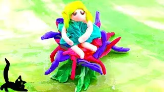 LITTLE GIRL. Model from light plasticine.