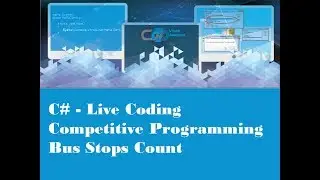C# - Competitive Programming - Bus Stops Problem