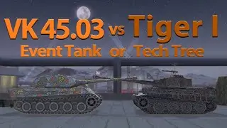 WOT Blitz Face Off || VK 45.03 vs Tiger I
