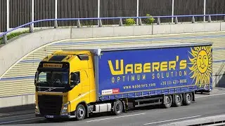 ETS 2 1.49, Volvo fh16 , сцепка компании Waberer's , Испания.