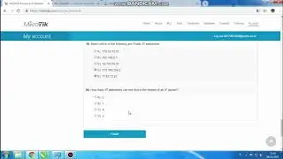 MTCNA Mikrotik Certification Network Associate Example Test