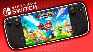 Mario + Rabbids Kingdom Battle - Steam Deck OLED Switch Emulation
