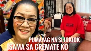 Update Lolit solis pumayag na si jokjok isama sa cremate#lolanenita #viral #jokjok #news #pumanawna