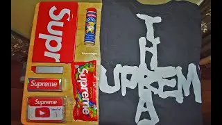 Supreme®/Thrasher® Cross Tee + Supreme®/Moleskine® Notebook - Week 6 (FW24) - Quick Review