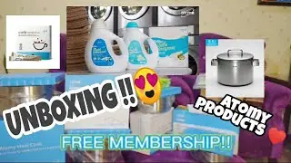 ATOMY PRODUCTS UNBOXING! | COFFEE | MEDICOOK SET ETC. | EILUJ BEAUTY & WELLNESS
