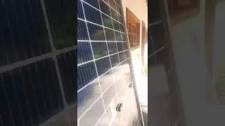 Painel Solar Bifacial, A Parte de Traz Serve Como Um Ganho na Potência