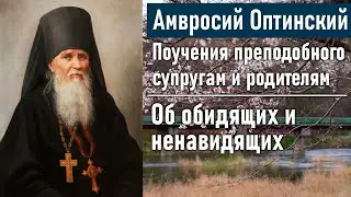 Об обидящих и ненавидящих / Поучения преподобного Амвросия Оптинского супругам и родителям