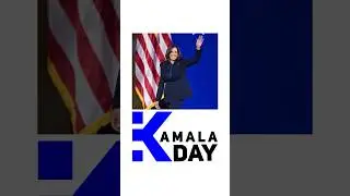 Kamala Harris accepts the Democratic Nomination to be the president of the United States. #shorts
