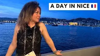 A Day in Nice, my flight got cancelled, luggage storage tips ✈🌎