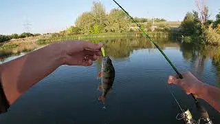 обзор спининга Fish Season Sunday-S  тэст 0,5-5г рыбалка на ультралайт, крутые воблера от strike pro