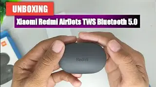 UNBOXING Xiaomi Redmi AirDots TWS Bluetooth 5.0 Earphone DSP HD Original