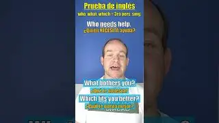 Prueba de inglés: cómo usar WHO en inglés