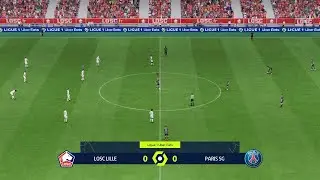 Lille vs PSG (01/09/2024) Ligue 1 EA FC 24