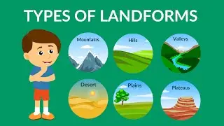 Types of Landforms  | Landforms | Video for Kids