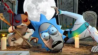 KIT vs RICK - A KITTENS REVENGE.... ( Fortnite Short )