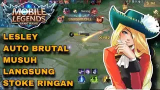 TUTORIAL MENGGUNAKAN LESLEY AGAR MENJADI BRUTAL | MUSUH AUTO GELI MENANGIS!!(#part2)