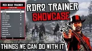Red Dead Redemption 2 | Things We Can Do With RED DEAD TRAINER | Trainer Showcase