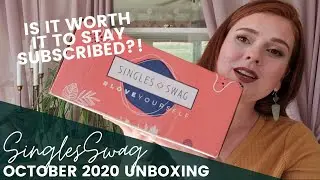 📦 UNBOXING October SinglesSwag Box | Is it worth the money? Cancelling subscription?