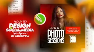 HOW TO DESIGN A SOCIAL MEDIA FLYER IN CORELDRAW
