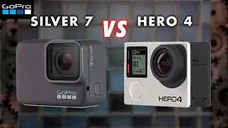 Go Pro Hero 4 VS Silver 7 // 2021 // ¿CUÁL ES MEJOR?