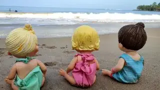 Baby Alive at the Beach Part 2 : Leiyla Drowned??
