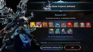 Mir4 - Azure Flame Emperor "First Clear"