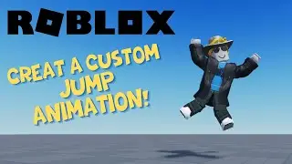 Create a Custom Jump Animation | Roblox Studio | 2023