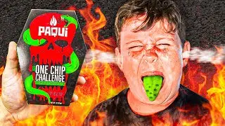 I Tricked my NEPHEW into Eating the World’s HOTTEST CHIP! (GONE WRONG)