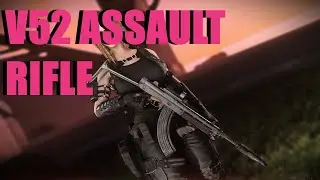 Fallout 4 Mod Review - V52 Assault Rifle - Vargo 52 Redux