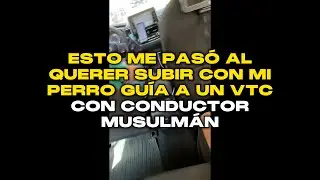 ESTO ME PASÓ AL QUERER SUBIR A UN VTC CON CONDUCTOR MUSULMÁN ⚠️ (VÍDEO COMPLETO)