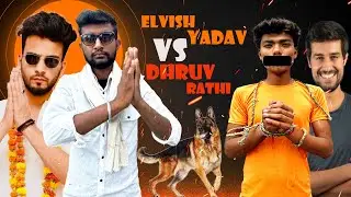 ELVISH YADAV VS DHRUV RATHEE | ROST VIDEO | CHURAN BAAZ COMEDY | @TheSocialFactory @dhruvrathee