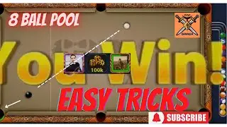 8Ball Pool Easy Tricks to Win | 8Ball Pool Winner #8ballpool #8ballpoollive #8ballpooltipsandtricks