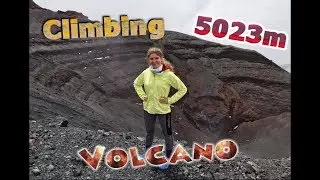 The Hardest Hike Of My Life | Climbing a 5023m Active Volcano