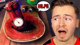 ICH spiele das VERBOTENE LEVEL von CHARLIE THE STEAK! 🥩🤢