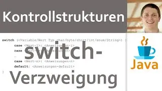 💻 JAVA | Kontrollstrukturen 03 - switch-Verzweigung: switch, case, default, break